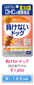 負けないドッグ　商品番号2546　￥1,950　詳しくみる→
