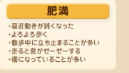 肥満
・最近動きが鈍くなった
・よろよろ歩く
・散歩中に立ち止まることが多い
・走ると息がゼーゼーする
・横になっていることが多い