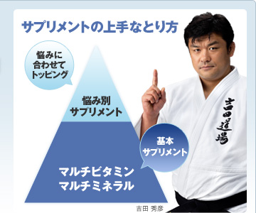 サプリメントの上手なとり方