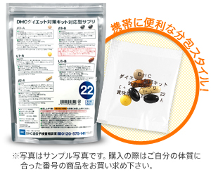 DHCダイエット対策キット型サプリ