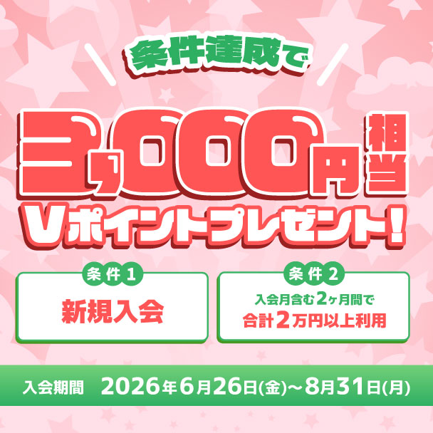 �����B����3,000�~���� V�|�C���g�v���[���g