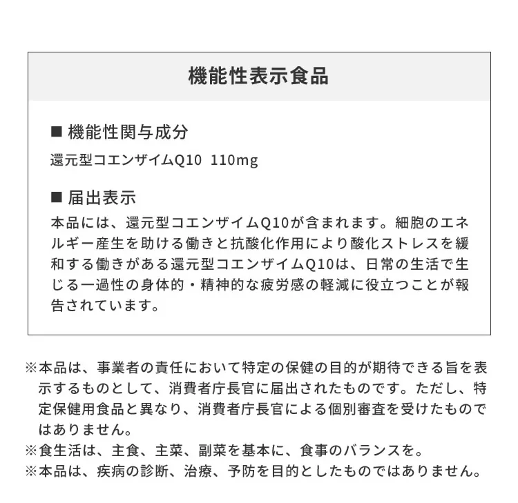 �@�\���\���H�i �@�\���֗^���� �Ҍ��^�R�G���U�C��Q10 110mg