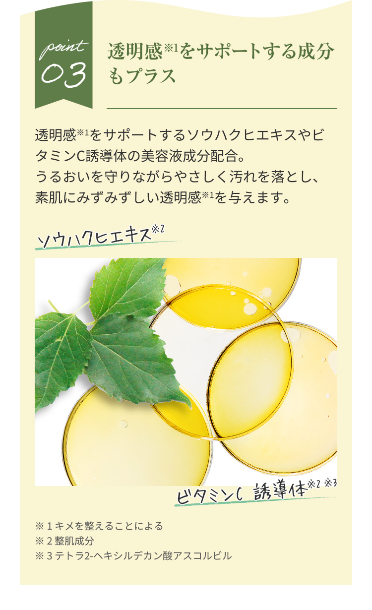 Point03 ���������T�|�[�g���鐬�����v���X